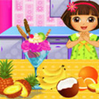 Dora Blueberry Ice Cream