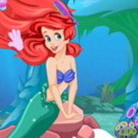Ariel Underwater Hair Treatment