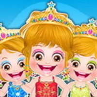 Baby Hazel Princess Makeover