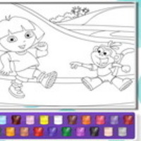 FIFA Fan Dora Color Dressup