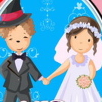 Wedding Couple Doll House Decor