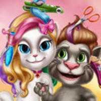 Tom and Angela Real Haircuts