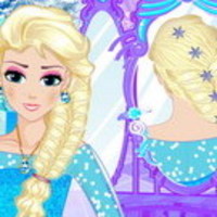 Elsa Royal Hairstyle