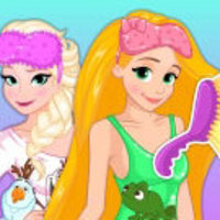 Disney Princess PJ Party Cleanup