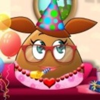 Pou Girl Birthday Party