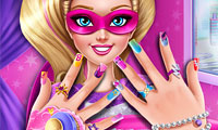 Superhero Doll Manicure