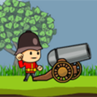 Cannons and soldiers