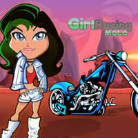 Girl Moto Racing