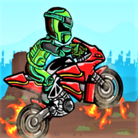 Biker Burnout Game