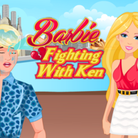 Barbie Fighting With Ken