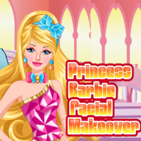 Princess Barbie Facial Makeover