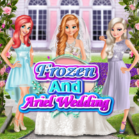 Frozen And Ariel Wedding