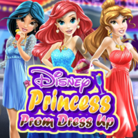 Disney Princess Prom Dress Up