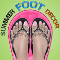 Summer Foot Décor