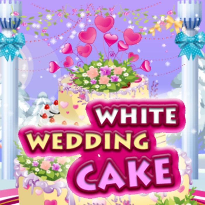  White Wedding Cake