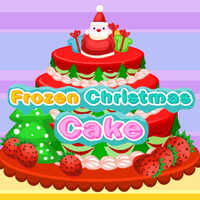 Frozen Christmas Cake