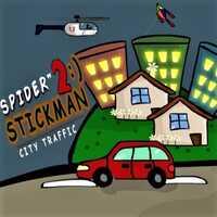Spider Stickman 2: City Traffic