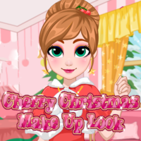 Cherry Chrismtas Make Up Look