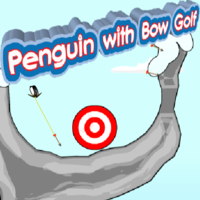 Penguin With Bow Golf