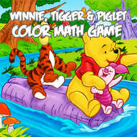 Winnie, Tigger & Piglet Color Math Game