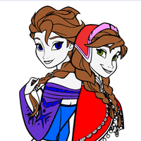 Frozen Fever Coloring