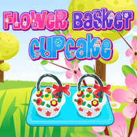 Flower Basket Cupcake