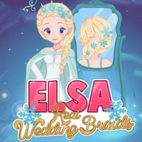 Elsa Real Wedding Braids
