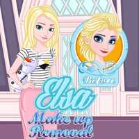 Elsa Make Up Removal
