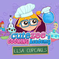Cutezee's Cooking Academy: Elsa Cupcakes