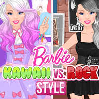 Barbie Kawaii Vs Rock Style
