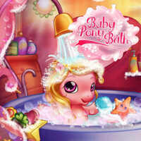 Baby Pony Bath