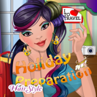 Holiday Preparation Hairstyle