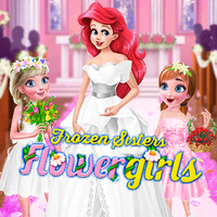 Frozen Sisters Flower Girls