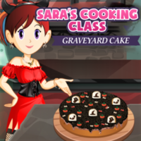 Sara's Cooking Class Graveyard Cake