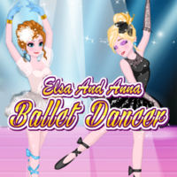 Elsa And Anna Ballet Dancer