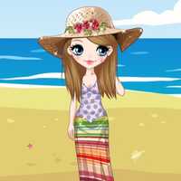 Beach Look Dress Up Game