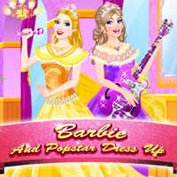 Barbie And Popstar Dress Up