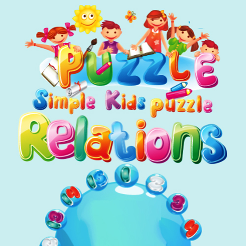 Simple Kids Puzzle Relations