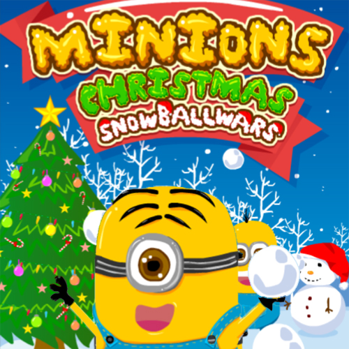 Minions Christmas Snowball Wars