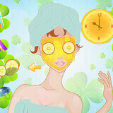 St. Patrick's Day Makeup Audrey Mobile