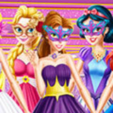 Princesses at a Masquerade