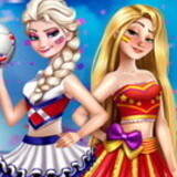 Eliza And Chloe Football Rivals