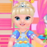 Baby Elsa Bathing