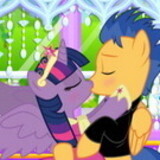 Twilight And Flash Kissing